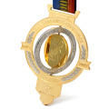 High Quality Custom Wholesale Low Price Pure Bronze Medal Rowing Medal